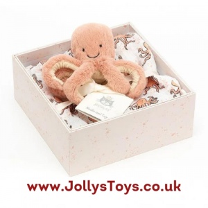 Jellycat Odell Octopus Gift set